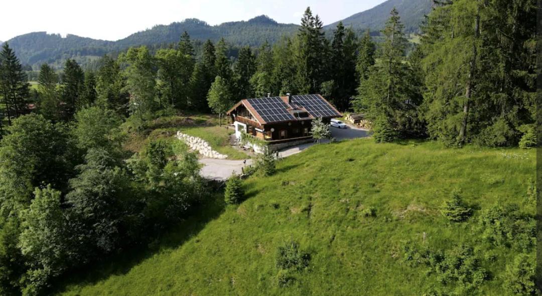 Gemuetliches Berg-Chalet Mit Panoramablick 바이리쉬젤 외부 사진